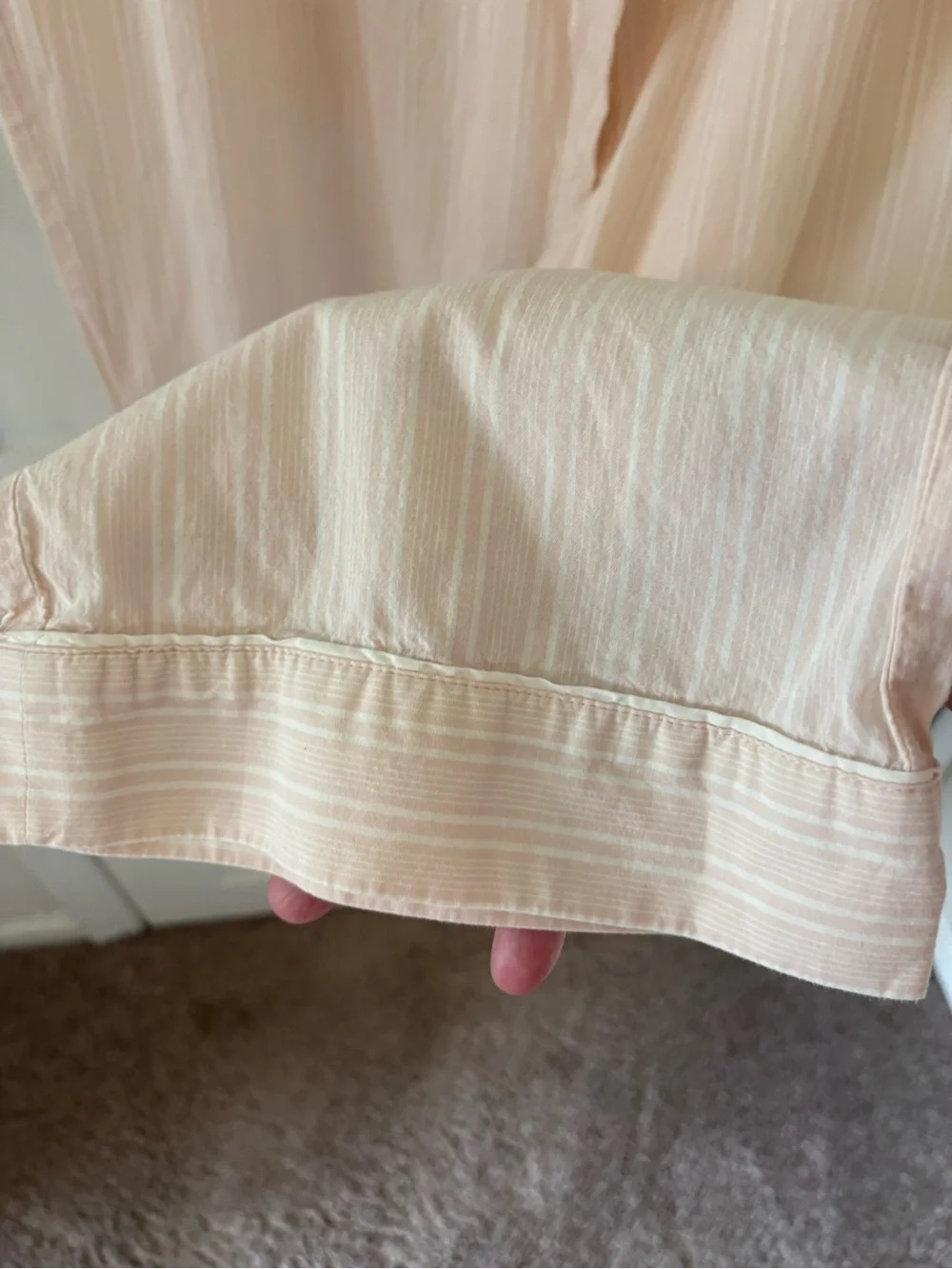 Haven Well Within Organic Cotton Poplin Pajama Pants. Size Medium.